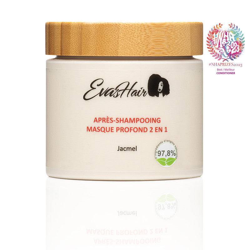 Après-shampoing masque 2 en 1 EVASHAIR 500ml