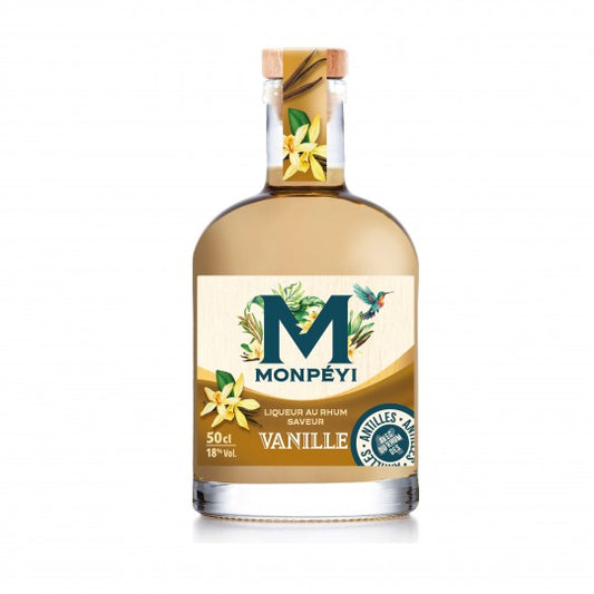 Rhum Arrangé saveur vanille 31° 50cl Monpéyi