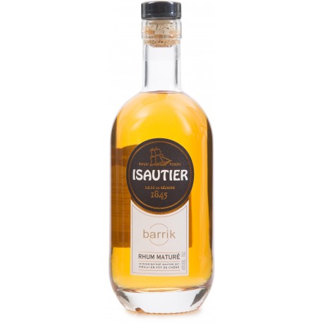 Rhum ambré Barrik Maturé  40° 70 cl Isautier