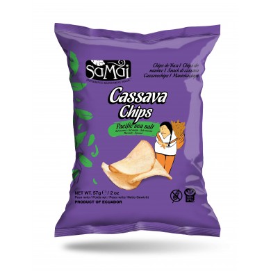 Chips de manioc 57g Samai - Lot de 15