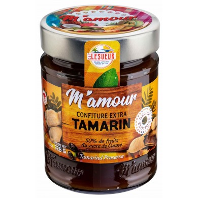 Confiture 325g M'amour Guadeloupe - Lot de 12