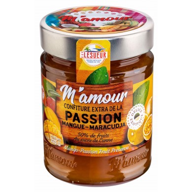 Confiture 325g M'amour Guadeloupe - Lot de 12