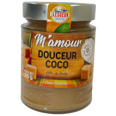 Confiture M'Amour douceur coco 300g