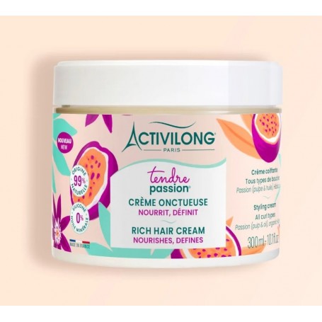 Crème capillaire onctueuse TENDRE PASSION 300ml Activilong