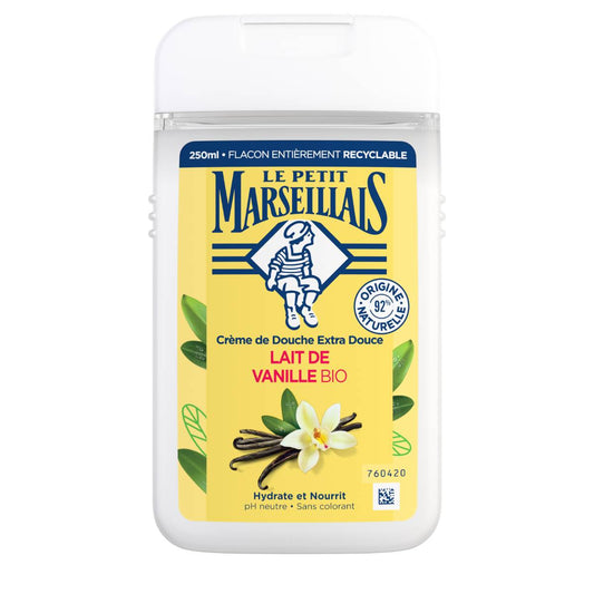 Le Petit Marseillais - Crème de Douche Extra Douce Lait de Vanille Bio