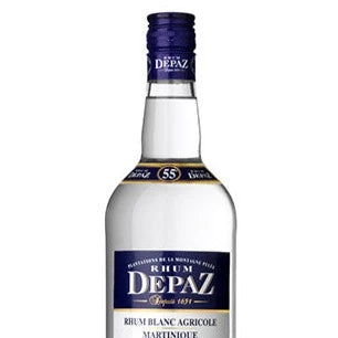 Rhum Depaz CUVÉE DE LA MONTAGNE PELEE AOC 55° 100cl  Martinique