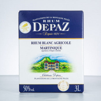 Rhum Depaz CUVÉE MONTAGNE AOC  45° Cubi 3L Martinique