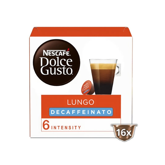 Café dosette Decaffeinato Lungo Dolce Gusto - Lot de 3