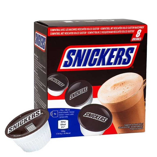 Café dosette Dolce Gusto Snikers