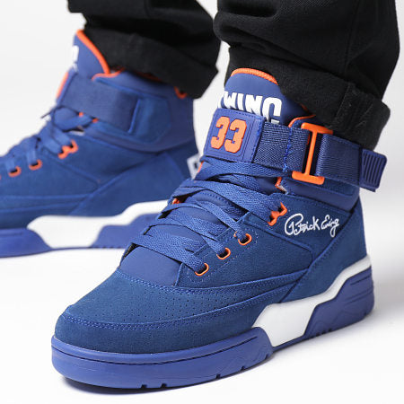 Baskets 33 Hi Core 1EW90013 Suede Royal White Orange