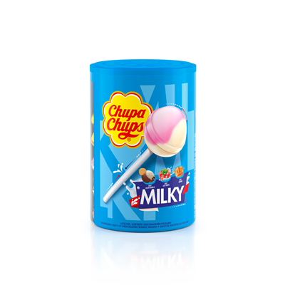 Chupa Chups Sucettes Milk Shake 100 pièces