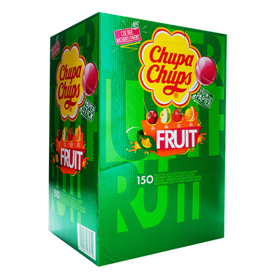 Chupa Chups Boîte présentoir Fruit 150 sucettes