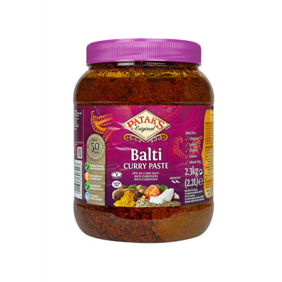 Pâte de curry Balti 2,3kg Patak's