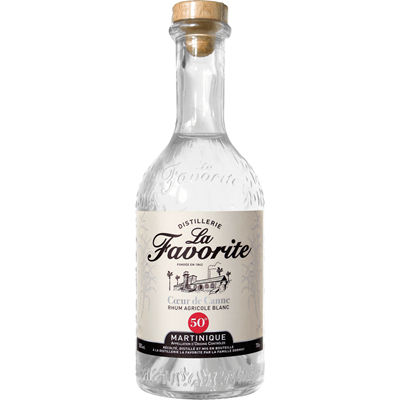 Rhum agricole blanc La Favorite 50° 70cl