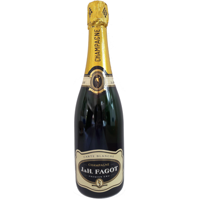Champagne Premier Cru Carte Blanche J&H Fagot 75 cl
