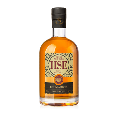 Rhum ambré HSE Elevé sous bois 40° 70 cl