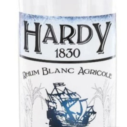 Rhum Blanc Agricole Hardy 50° 1L ancien packagin