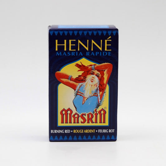 Henné ROUGE FEU 90 gr - Coloration végétale Masria HENNEDROG