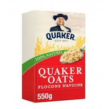 Quaker Céréales flocons d'avoine 550g