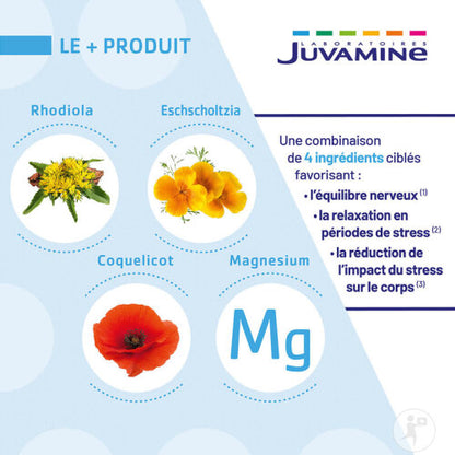 Juvamine Sérénité 60 comprimés Bio