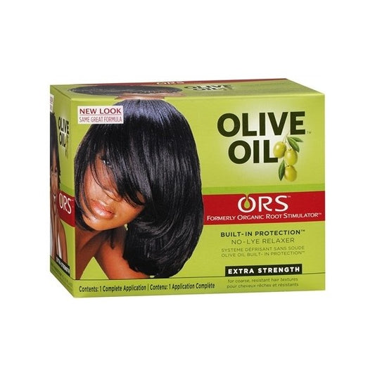 Kit défrisant à l'huile d'olive (formule Super) ORS