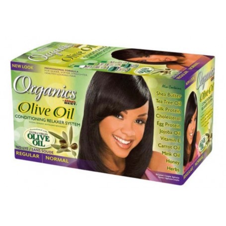 Kit défrisant & revitalisant huile d'OLIVE (Normal) ORS