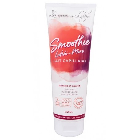 Lait capillaire SMOOTHIE LITCHI MURE 250ml LES SECRETS DE LOLY