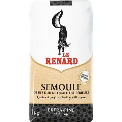 Semoule de blé Renard Qualité Supérieur 1kg