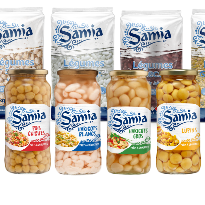 Légumes secs en sachets Samia