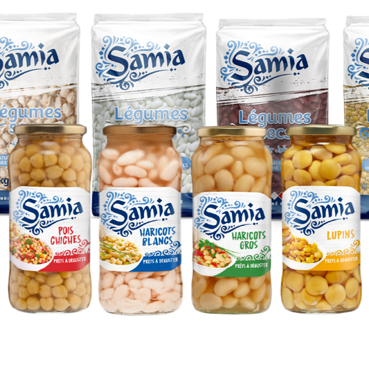 Légumes secs en sachets Samia