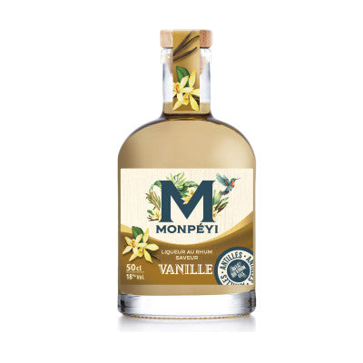 Rhum Arrangé saveur vanille 18° 50cl Monpéyi