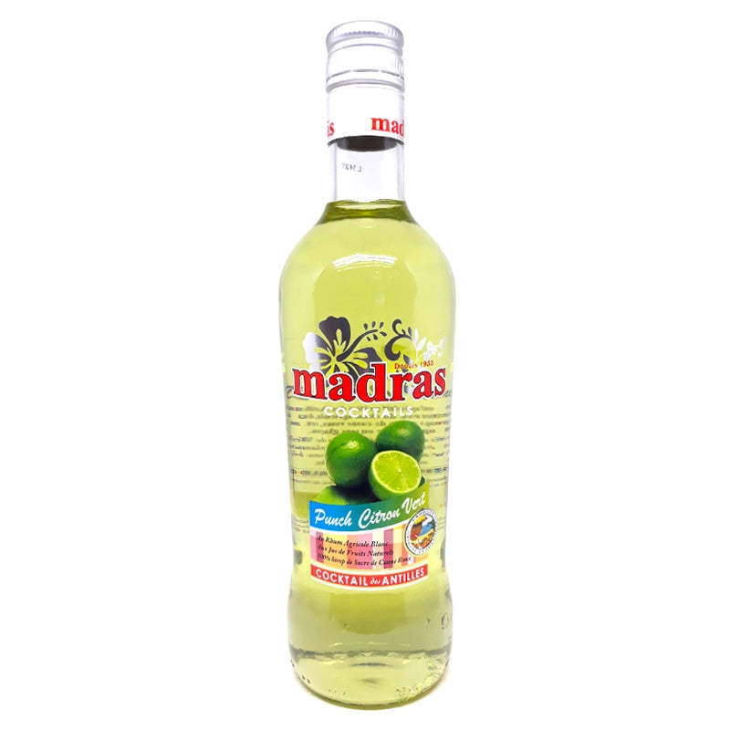 Punch citron vert Madras 18° 70cl