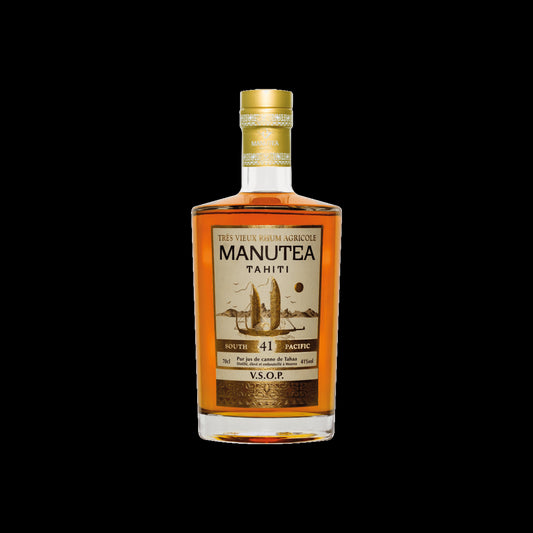 Rhum vieux MANUTEA VSOP 41° 70 cl Polynésie Française