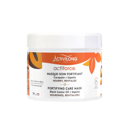 Masque capillaire fortifiant BLACK CASTOR OIL 300ml (Actiforce) Activilong