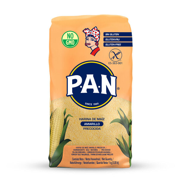 Pan Farine de Maïs Jaune, 1kg Goya