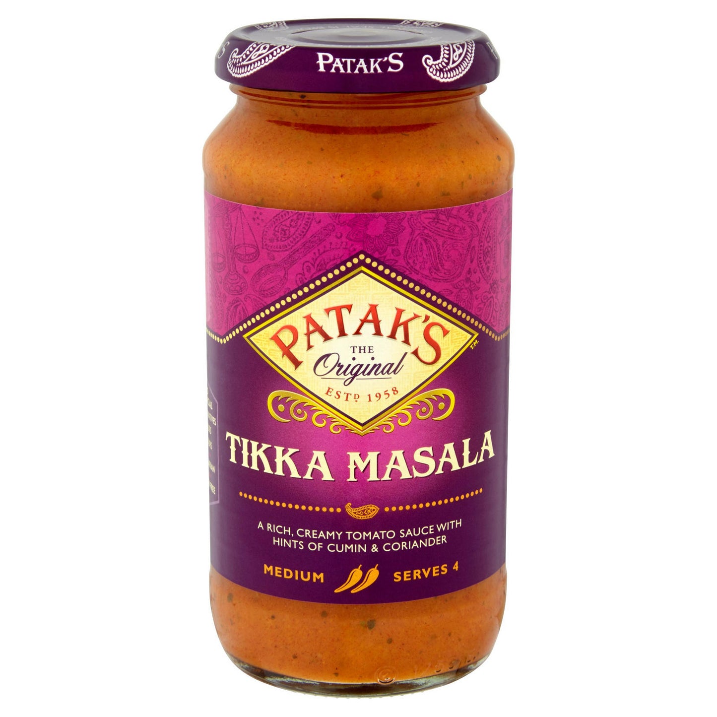 Pâte de curry Tikka Masala 2,2kg Patak's