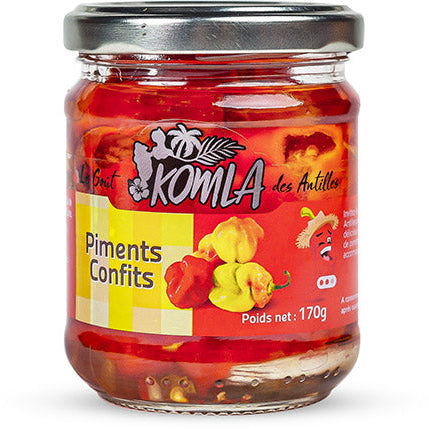 Confit de piment fort 200g Komla