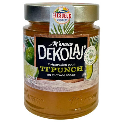 Confiture M'Amour Préparation p'tit punch Dekolaj 300g