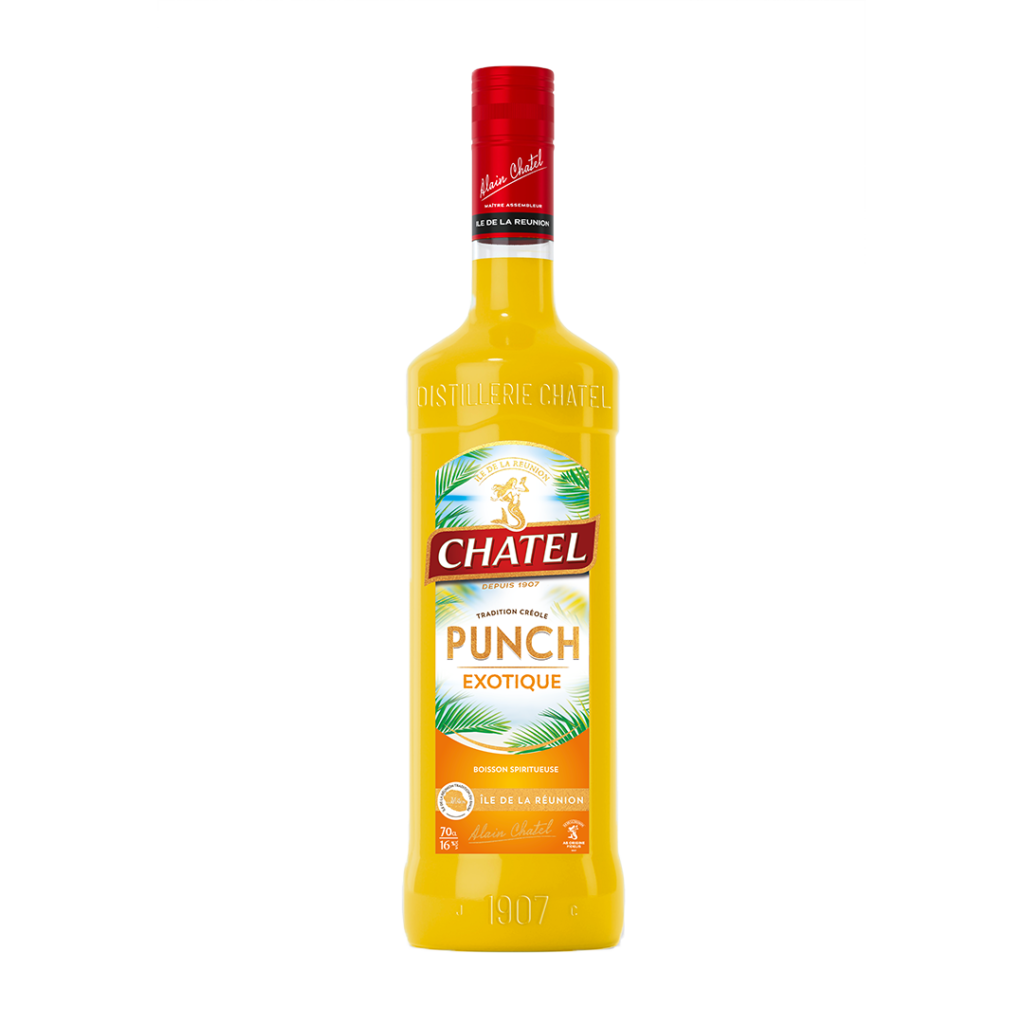 Punch Traditionnel Chatel Exotique 16° – 70 CL