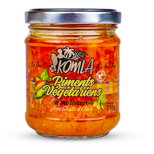 Confit de piment végétarien 200g Komla