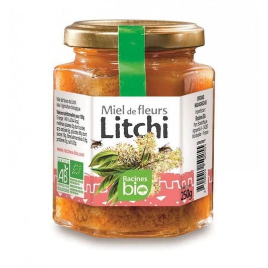 Miel de litchi Racines Bio 250g