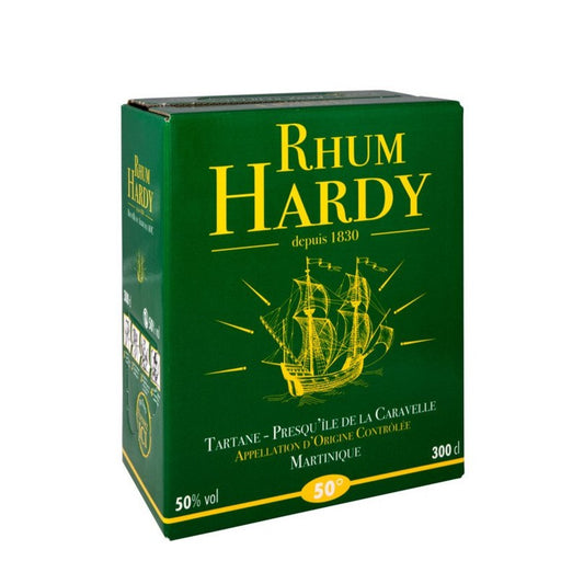 Rhum Blanc Agricole Hardy 50° Cubi 3L