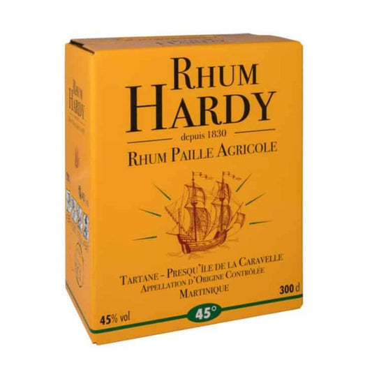 Rhum Paille Ambré Hardy - 45° - Cubi 3L