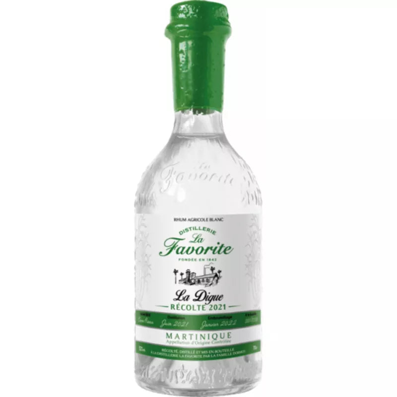 Rhum blanc La Favorite La digue 70cl