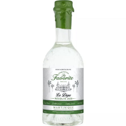 Rhum blanc La Favorite La digue 70cl