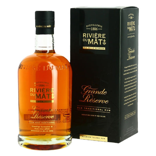 Rhum RIVIÈRE DU MAT- RHUM HORS D'ÂGE - GRANDE RÉSERVE - XO - 70CL - 42° nouveau packaging