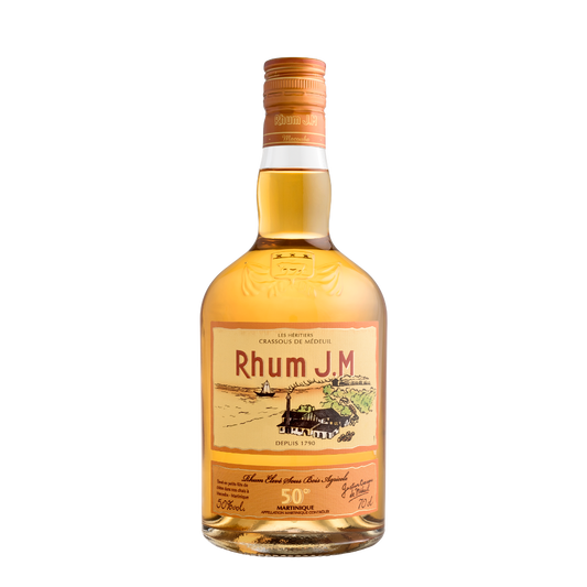 Rhum J.M Ambré élevé sous bois 50°