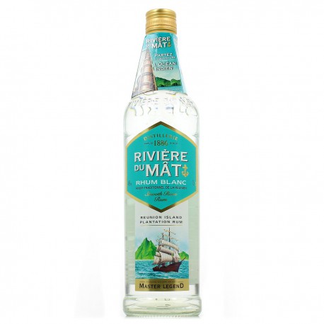 Rhum Agricole Blanc traditionnel RIVIERE DU MAT 70cl 40°