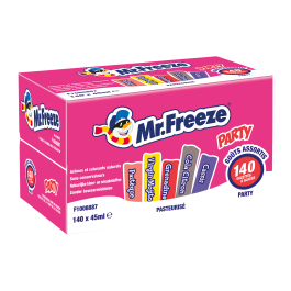 Mister Freeze sucettes à glacer Party 140×45ml
