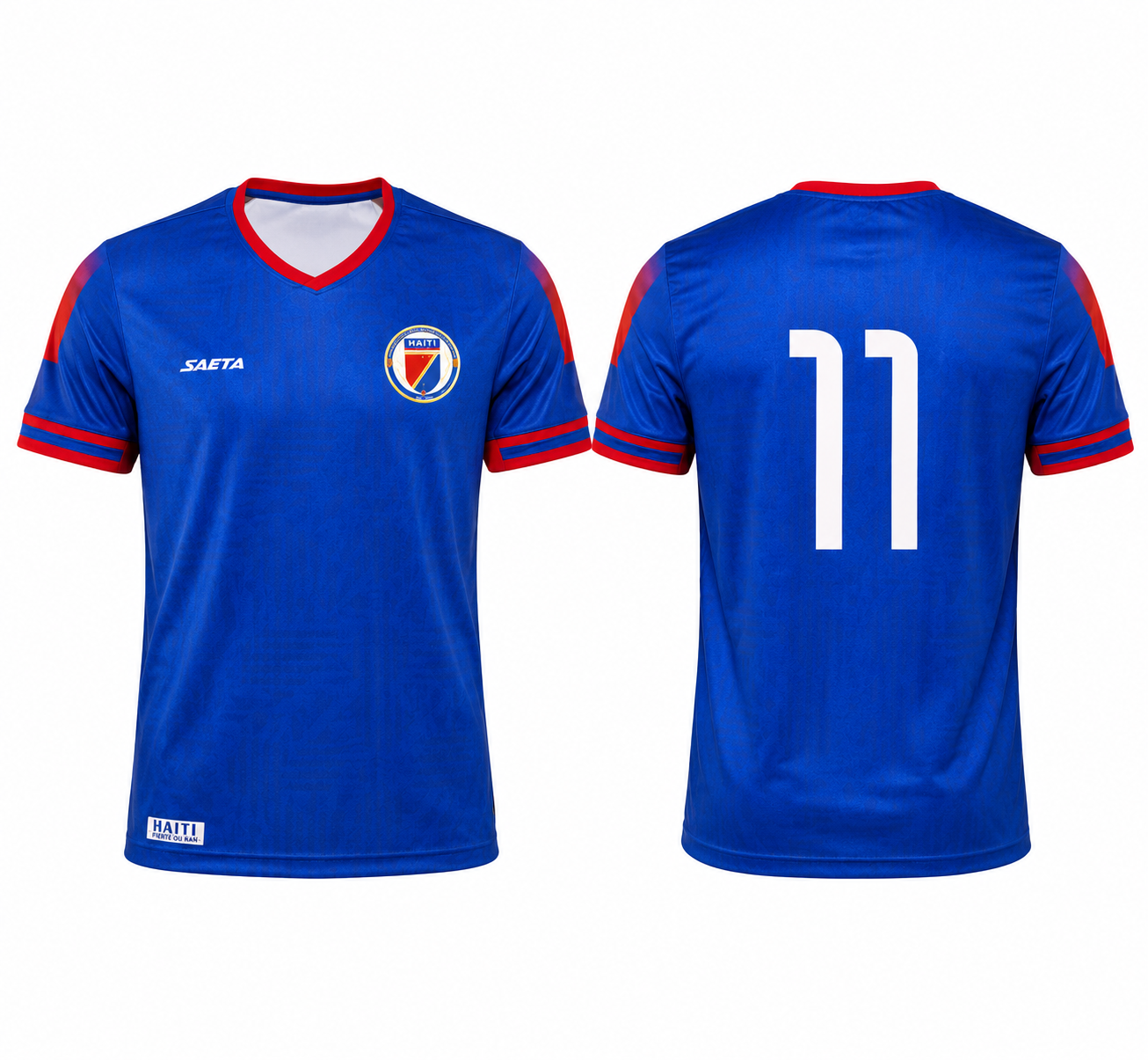 Maillot Supporter Haïti Coupe du Monde 2026 Bleu)